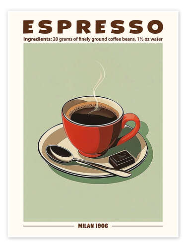 Coffee Espresso, Milan 1906