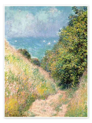 Narrow pass near Pourville