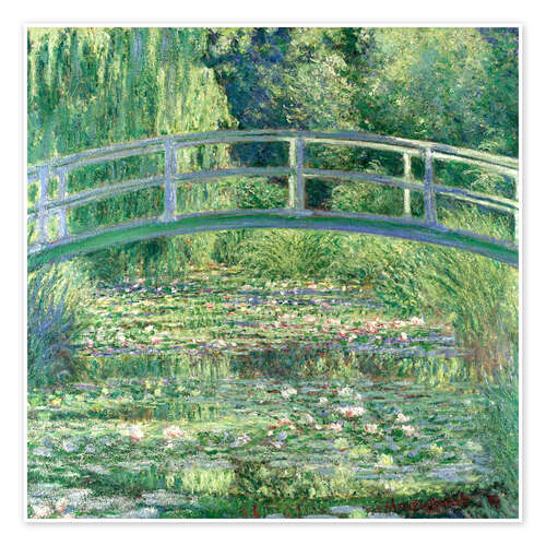 Water Lilies and the Japanese Bridge