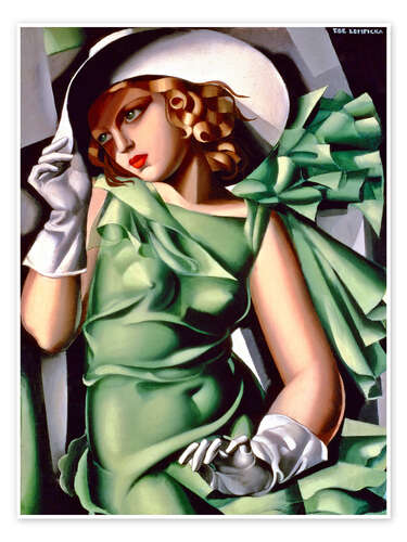 Young Lady with Gloves